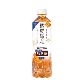 三得利 橘皮无糖乌龙茶 500ml